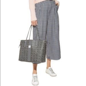 MCM Liz Medium Phantom Grey Handbag